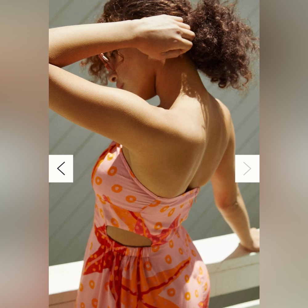 🖤Anthropologie Farm Rio “Under The Sea” Dress – Size L